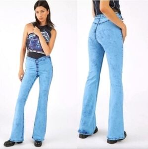 URBAN OUTFITTERS ruched jeans